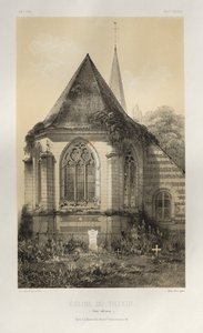 Pl. 56, Église Du Tilleul Seine inférieure, 1860 - Victor Petit