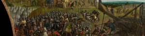 Conquête de Jérusalem par Titus (prédelle)