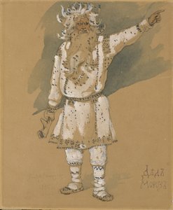 Grand-père Gel. Conception de costume pour l