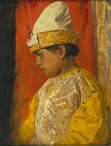En costume de skomorokh, 1882