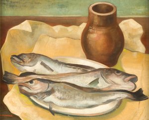 Nature morte avec poissons