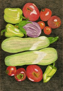 Produits frais du jardin - Viktoriia Saunina