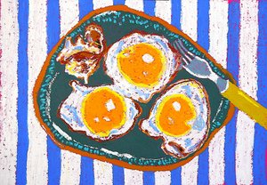 Petit-déjeuner aux œufs au plat - Viktoriia Saunina