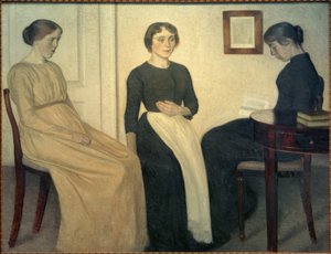 Trois jeunes femmes