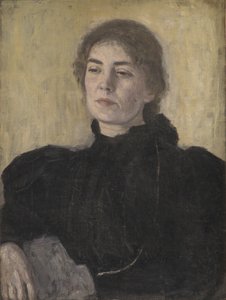 Thora Bendix, née Anne Victoria Sundberg - Vilhelm Hammershøi