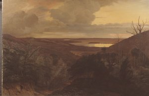 Tard le soir près de Himmelbjerget, Jutland - Vilhelm Kyhn