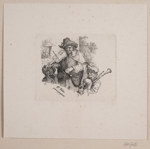 Musiciens ambulants - Vilhelm Kyhn
