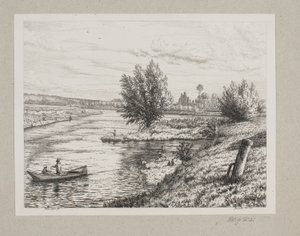 Partie près de la rivière Marne