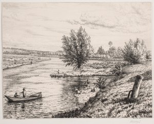 Partie de la rivière Marne