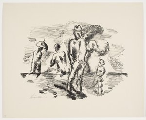 Feuille de "Klingens Kunstnermappe Nr. 2" - Vilhelm Lundstrøm