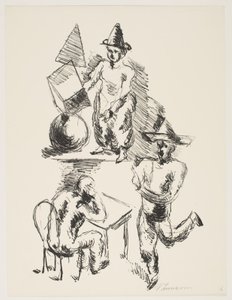 Feuille de "Klingens Kunstnermappe Nr. 2" - Vilhelm Lundstrøm