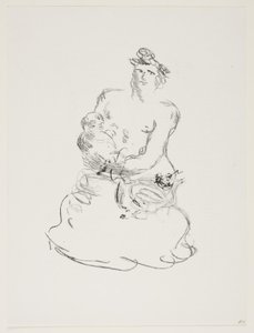 Femme et enfant - Vilhelm Lundstrøm