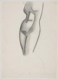 Modèle féminin, torse - Vilhelm Lundstrøm