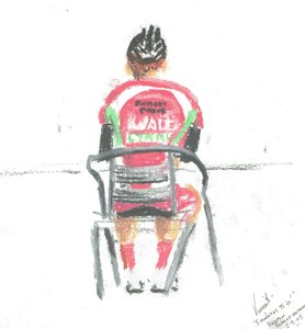 5 minutes avant le départ ! Tour de Grande-Bretagne, Buxton, 2005 - Vincent Alexander Booth
