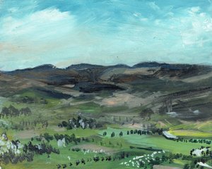 Les Cairngorms depuis Creag Dhubh