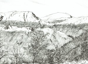 Dove Crag au lever du soleil, 2003 - Vincent Alexander Booth