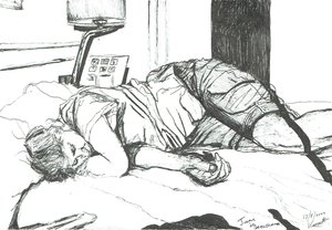 Jane endormie à Barcelone, 2002 - Vincent Alexander Booth