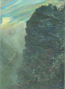 ascension rocheuse en montagne - Vincent Alexander Booth