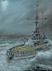 SMS Friedrich der Grosse à Jutland 1916