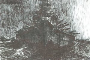Tirpitz par gros temps, 1942, 2004 - Vincent Alexander Booth