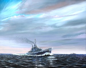 USS Atlanta patrouille Guardalcanal 1942