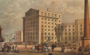 Raffinerie de sucre à Leman Street, Stepney, Londres, 1851