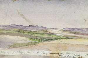 Antelope Hills et Big Canadian River, 1869 - Vincent Colyer