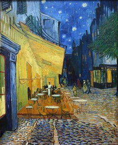 Terrasse du café le soir - Vincent van Gogh