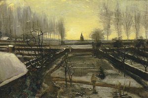 Le jardin du presbytère à Nuenen sous la neige, 1885 - Vincent van Gogh