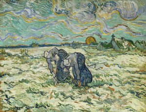 Deux paysannes, 1890 - Vincent van Gogh