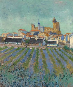 Vue de Saintes-Maries-de-la-Mer, 1888