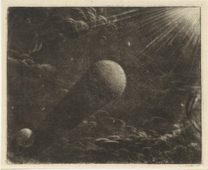 Éclipse de lune - Vincent Laurensz. van der Vinne (II)