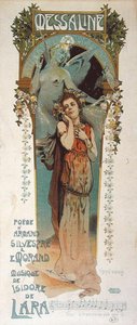 Affiche publicitaire pour la performance d
