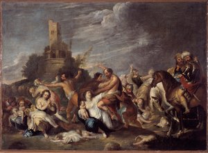 Le Massacre des Innocents. Peinture de Vincent Malo - Vincent Malo