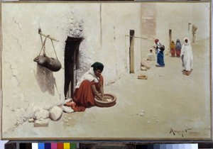 Scène de rue en Algérie