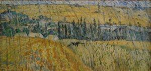 Auvers sous la pluie