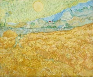 La moisson. 1889 - Vincent van Gogh