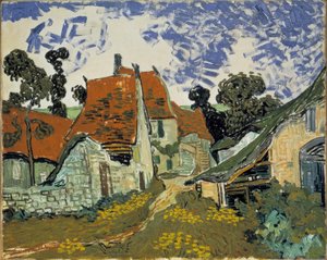 Rue de village à Auvers