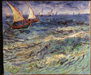 Bateaux de pêche à Saintes-Maries