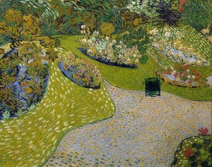Jardin à Auvers - Vincent van Gogh