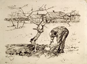 Dans le Verger - Vincent van Gogh
