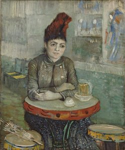 Au café. Agostina Segatori dans Le tambourin, 1887-1888 - Vincent van Gogh