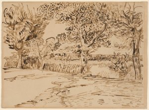 Paysage à Arles