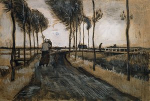 Paysage avec femme et enfant, 1883 - Vincent van Gogh