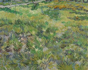 Herbe longue avec papillons. 1890