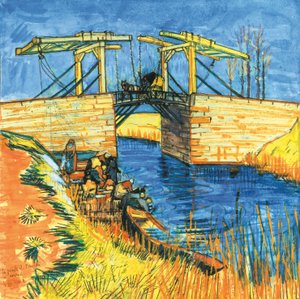 Le Pont de Langlois à Arles, 1888
