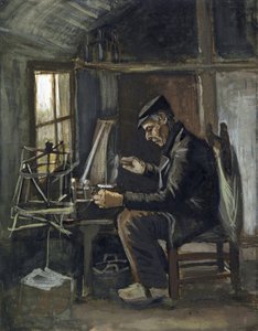 Homme enroulant du fil par Vincent van Gogh