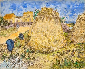 Meules de blé - Vincent van Gogh