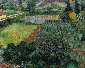 Champ de coquelicots - Vincent van Gogh