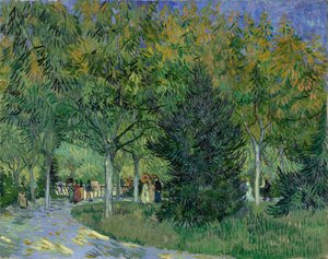 Sentier dans le parc d